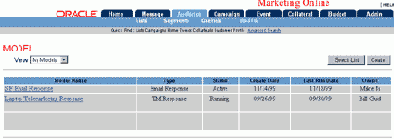  data mining,    Oracle CRM 11i